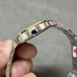 Super Clone Cartier Santos De Cartier Two Tone W2SA0006 35.5mm — case and bezel