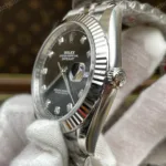 Super Clone Rolex Datejust Black Diamond Dial 126334-0012 41 mm – Swiss SuperClone