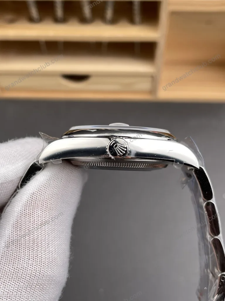 Super Clone Rolex Datejust Rhodium Dial 126300 “Wimbledon” Oyster 41 mm – Swiss SuperClone