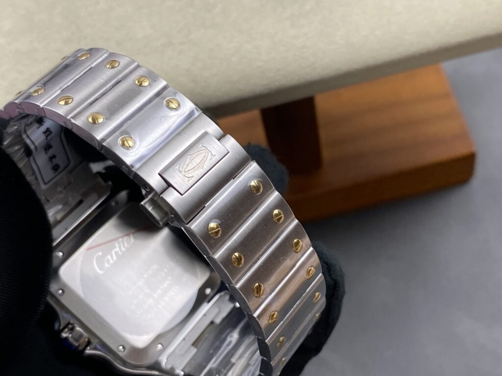 Super Clone Cartier Santos De Cartier W2SA0006 39.8mm — side profile