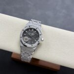 Super Clone Audemars Piguet Royal Oak Frosted-Gold 15454BC 37mm Gray Dial