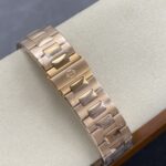 Super Clone Patek Philippe Nautilus 5711/1R-001 40mm Gray Dial Rose Gold V3 Update — clasp and links