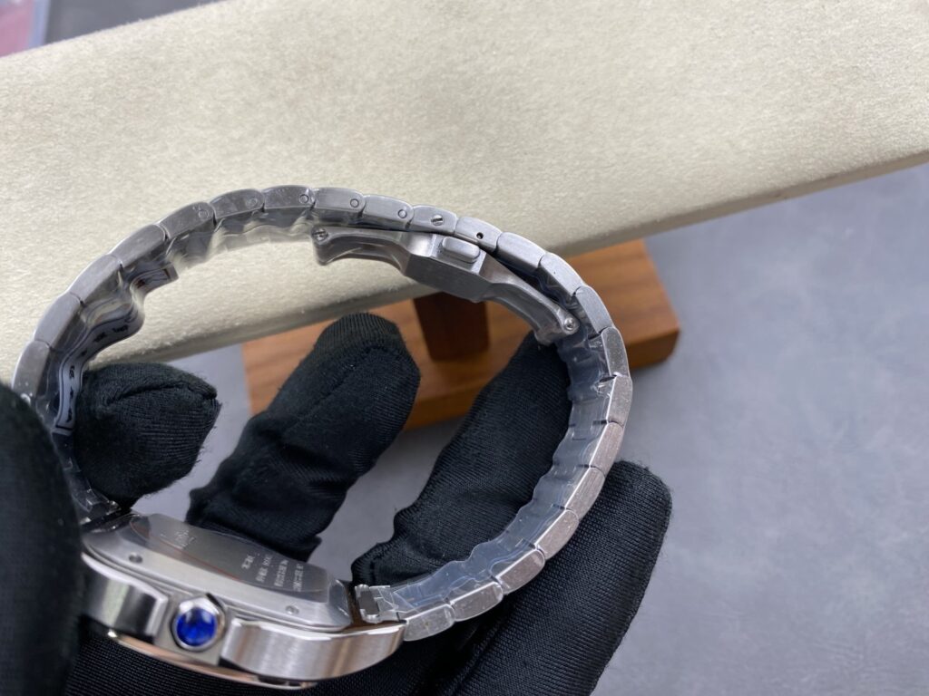 Super Clone Cartier Santos de Cartie Larger WSSA0018 39.8mm Miyota.9015 — side profile