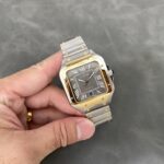 Super Clone Cartier Santos De Cartier CRW2SA0030 Demi Yellow Gold — view 9