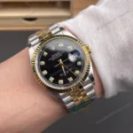Super Clone Rolex Datejust Black Diamond Dial 126333-0006 41 mm – Swiss SuperClone