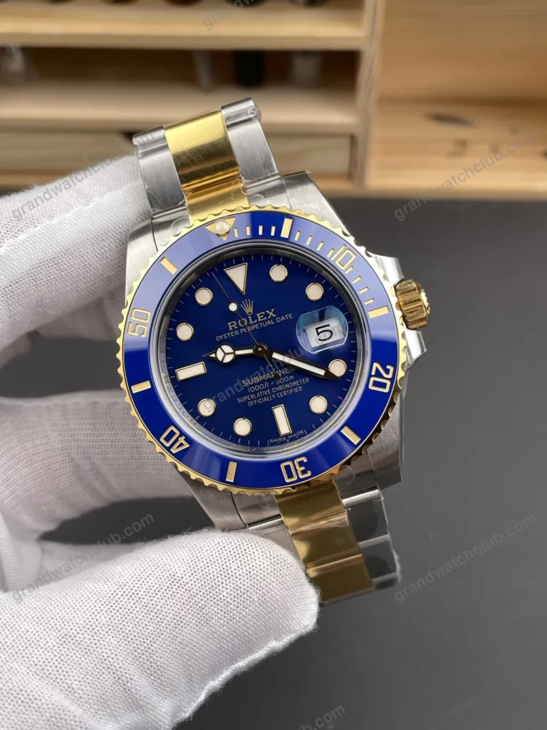 Super Clone Rolex Submariner Blue Dial 116613LB “Bluesy” – Swiss SuperClone