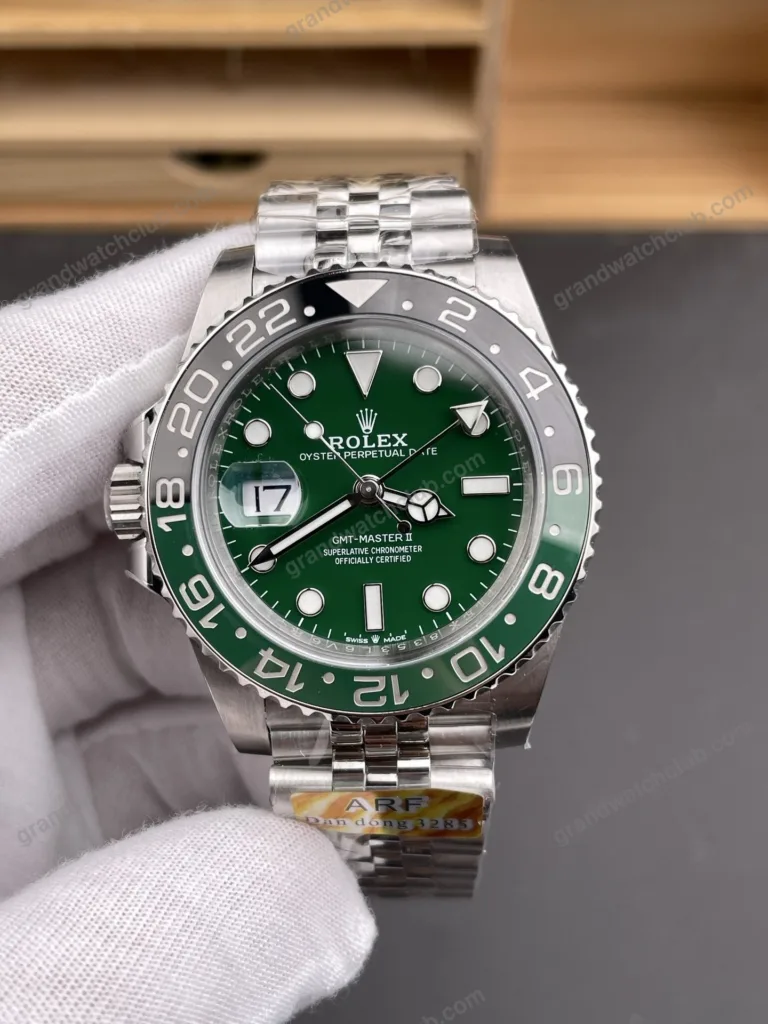 Super Clone Rolex GMT-Master II 126729VTNR Jubilee “Absinthe” – Swiss SuperClone
