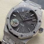 Super Clone Audemars Piguet Royal Oak Frosted-Gold 15454BC 37mm Gray Dial