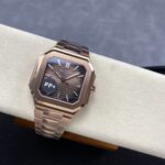 Super Clone Patek Philippe Cubitus 5821/1AR-001 45mm Chocolate Dial Rose Gold — view 10