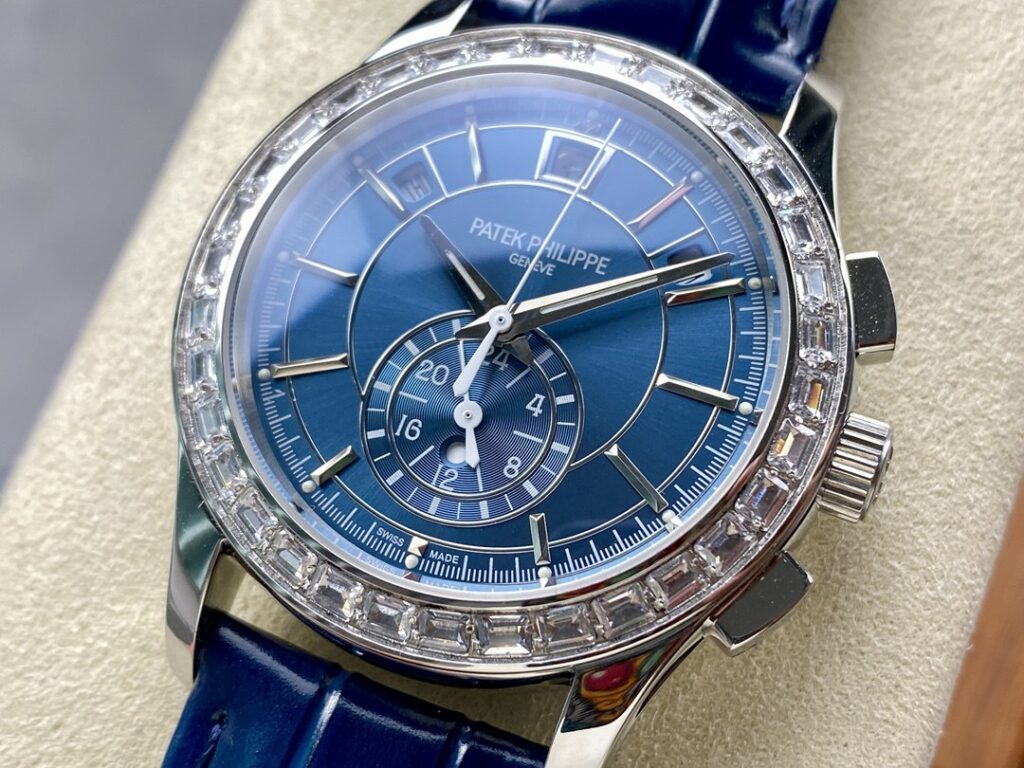 Super Clone Patek Philippe Complications 5961P-001 40mm Blue Dial Steel – Swiss SuperClone