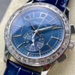 Super Clone Patek Philippe Complications 5961P-001 40mm Blue Dial Steel – Swiss SuperClone