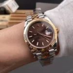 Super Clone Rolex Datejust Chocolate Dial 126231 Jubilee 36 mm – Swiss SuperClone