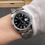 Super Clone Rolex Datejust Black Dial 126334-0017 41 mm – Swiss SuperClone