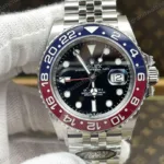 Super Clone Rolex GMT-Master II 126710BLRO “Pepsi” Jubilee – Swiss SuperClone
