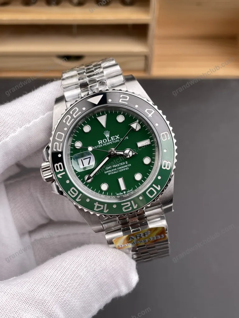 Super Clone Rolex GMT-Master II 126729VTNR Jubilee “Absinthe” – Swiss SuperClone