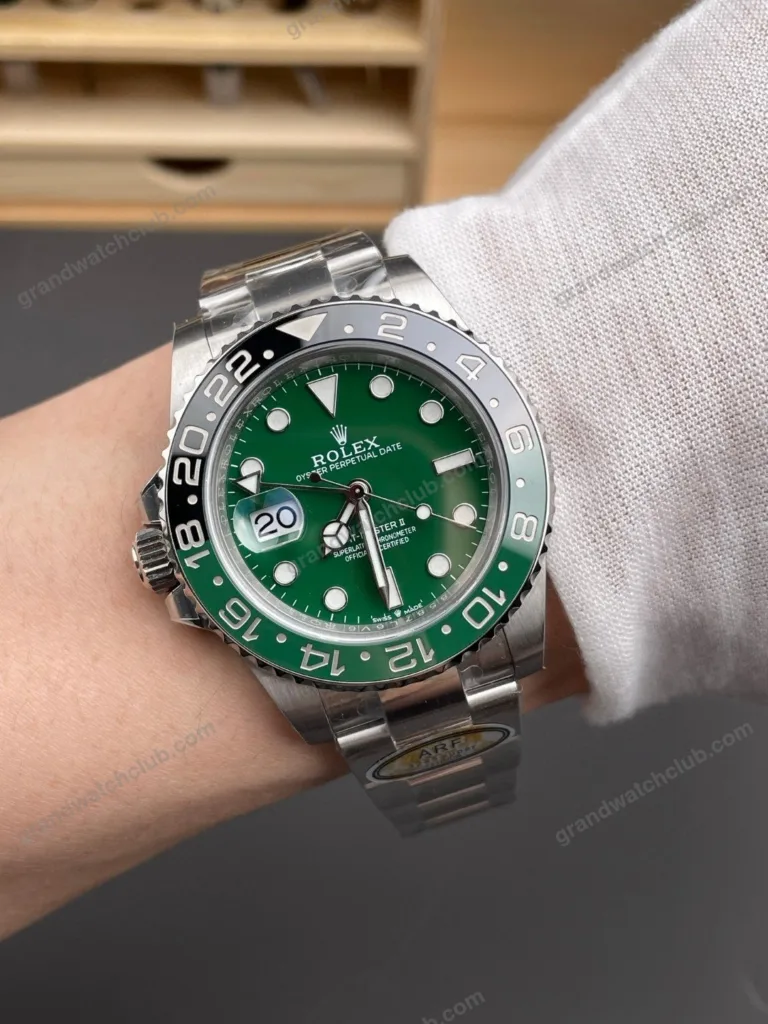Super Clone Rolex GMT-Master II 126729VTNR Oyster “Absinthe” – Swiss SuperClone