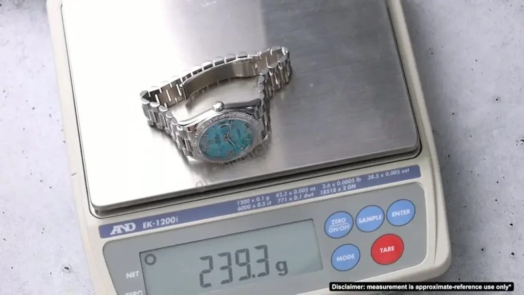 Super Clone Rolex Day-Date Turquoise Dial 128396TBR 36 mm – Swiss SuperClone