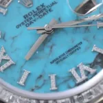 Super Clone Rolex Day-Date Turquoise Dial 128396TBR 36 mm – Swiss SuperClone