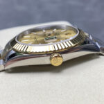 Super Clone Rolex Datejust Champagne Dial 126333-0009 41 mm — case and bezel