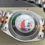 Super Clone Rolex Datejust Chocolate Dial 126201 Jubilee 36 mm — side profile