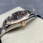 Super Clone Rolex Datejust Chocolate Dial 126231 Oyster 36 mm — bracelet detail