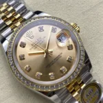 Super Clone Rolex Datejust Gold Dial SRL40 36 mm — view 11