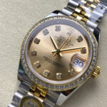 Super Clone Rolex Datejust Gold Dial SRL40 36 mm — view 10