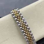 Super Clone Rolex Datejust Gold Dial SRL40 36 mm — clasp and links