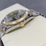 Super Clone Rolex Datejust Olive Green Roman Diamond Dial 126233-0026 36 mm — bracelet detail