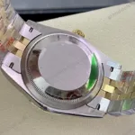 Super Clone Rolex Datejust Olive Green Roman Diamond Dial 126233-0026 36 mm — clasp and links