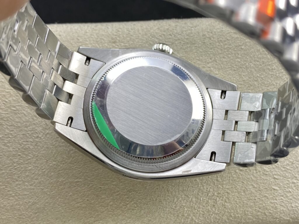 Super Clone Rolex Datejust Pink Roman Dial 126234-0031 36 mm — clasp and links