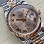 Super Clone Rolex Datejust Rosé Dial 126231-0027 36 mm — view 10