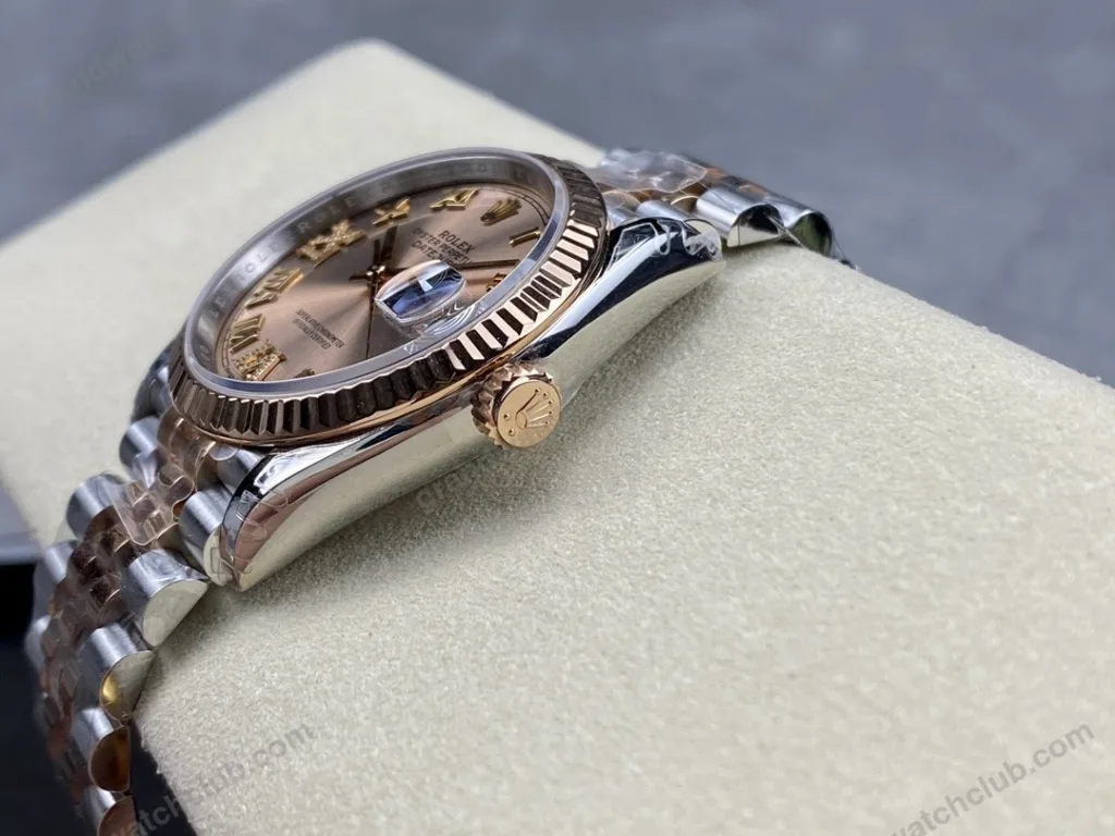 Super Clone Rolex Datejust Rosé Dial 126231-0027 36 mm — bracelet detail