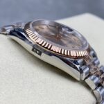 Super Clone Rolex Datejust Rosé Dial 126231-0027 36 mm — side profile