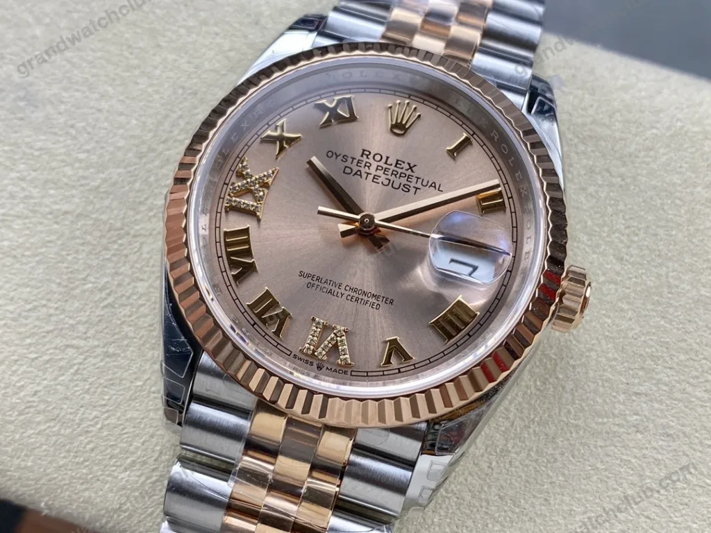 Super Clone Rolex Datejust Rosé Dial 126231-0027 36 mm — view 9