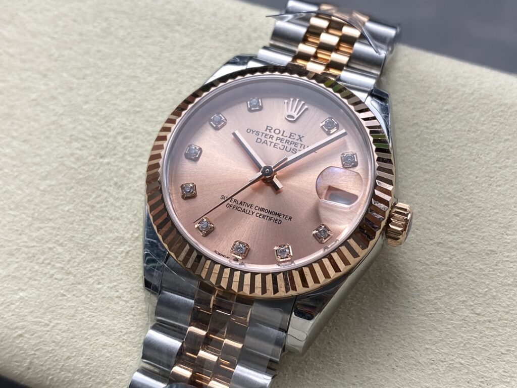 Super Clone Rolex Datejust Rose-Gold Dial REP016816 41 mm — view 9