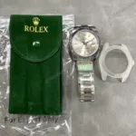 Super Clone Rolex Datejust Silver Dial 126334-0003 41 mm — view 10