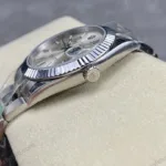 Super Clone Rolex Datejust Silver Dial 126334-0003 41 mm — case and bezel