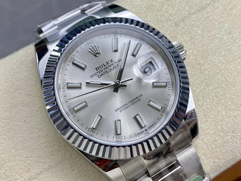 Super Clone Rolex Datejust Silver Dial 126334-0003 41 mm — view 9