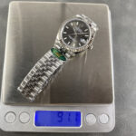 Super Clone Rolex Datejust Slate Dial 126334-0014 41 mm — movement / caseback view