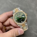 Super Clone Rolex Datejust Slate Diamond Dial 126283RBR-0011 36 mm — movement / caseback view