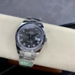 Super Clone Rolex Datejust Slate Diamond Dial 126334-0005 41 mm — movement / caseback view