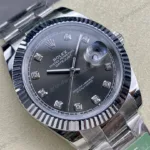 Super Clone Rolex Datejust Slate Diamond Dial 126334-0005 41 mm — view 9