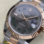 Super Clone Rolex Datejust Slate Roman Dial 126331-0015 41 mm — bracelet detail