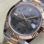 Super Clone Rolex Datejust Slate Roman Dial 126331-0015 41 mm — bracelet detail