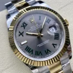 Super Clone Rolex Datejust Slate Roman Dial 126333-0019 41 mm — view 10