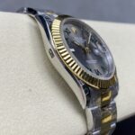 Super Clone Rolex Datejust Slate Roman Dial 126333-0019 41 mm — bracelet detail