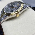 Super Clone Rolex Datejust Slate Roman Dial 126333-0019 41 mm — side profile