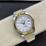 Super Clone Rolex Datejust White Dial 126333-0016 41 mm — movement / caseback view