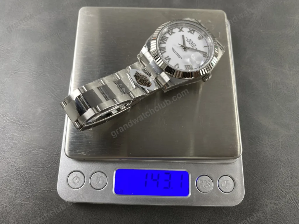 Super Clone Rolex Datejust White Roman Dial 126334-0023 41 mm — view 10